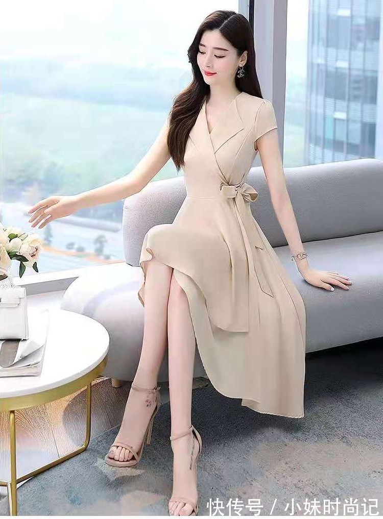 气质|长款连衣裙,气质独特,就看你敢不敢穿,谁穿谁好看
