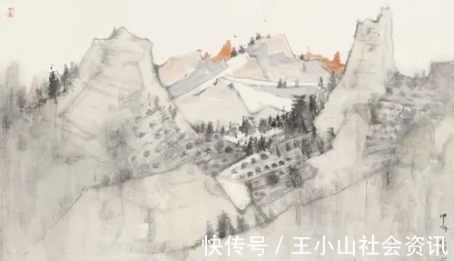 洋泾浜!80后的山水画家马明耀,“穿西装结领带”,一口“洋泾浜”