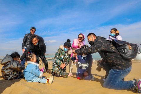 时空隧道|【新春走基层】春江水暖鸭先知，碧水玉镜沙湖美