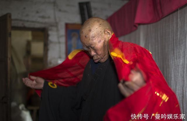 老庙|14岁出家苦修,现已80多岁,曾割肉救母,一件佛衣走一生!