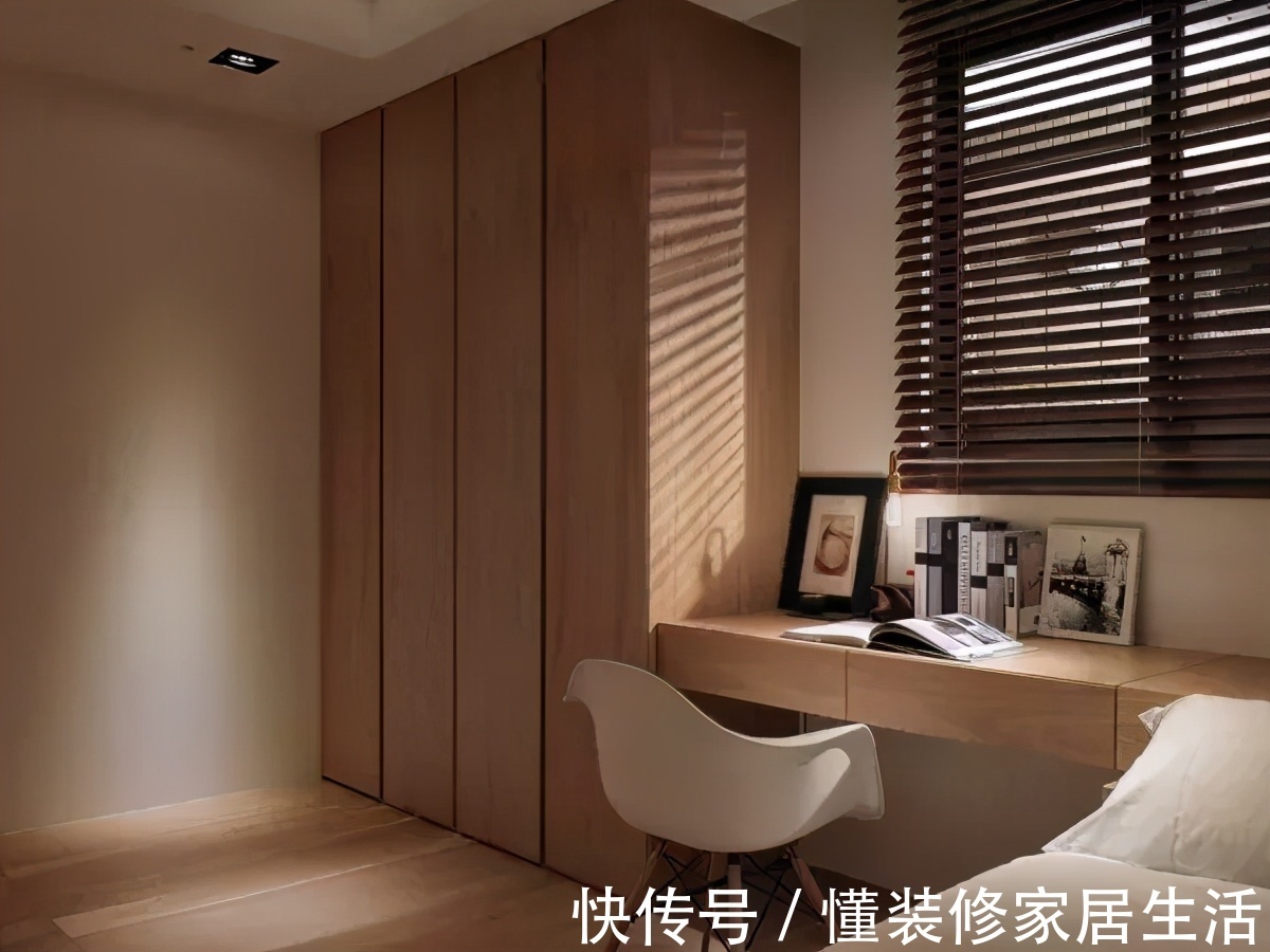 实用|不用专门预留书房了,这种卧室书房一体的设计最实用