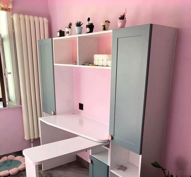 鞋柜|56㎡小户型经过专业设计,一家三口都有自己独立的生活空间!