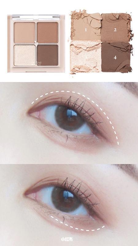 韩国爆火的“裸奶茶系”眼妆,让你自然放大双眼,撩人于无形