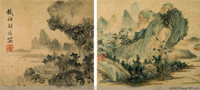 著名画家|晚清著名画家胡璋精品山水画作品欣赏