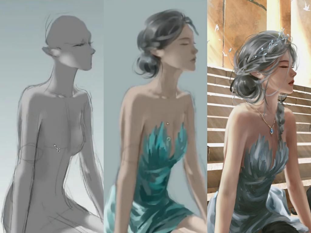 画师的一点点,我们的亿点点!不如重金求一双这样的手吧