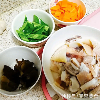 好吃的爆炸的家常炒鱿鱼,没有它我就不吃饭