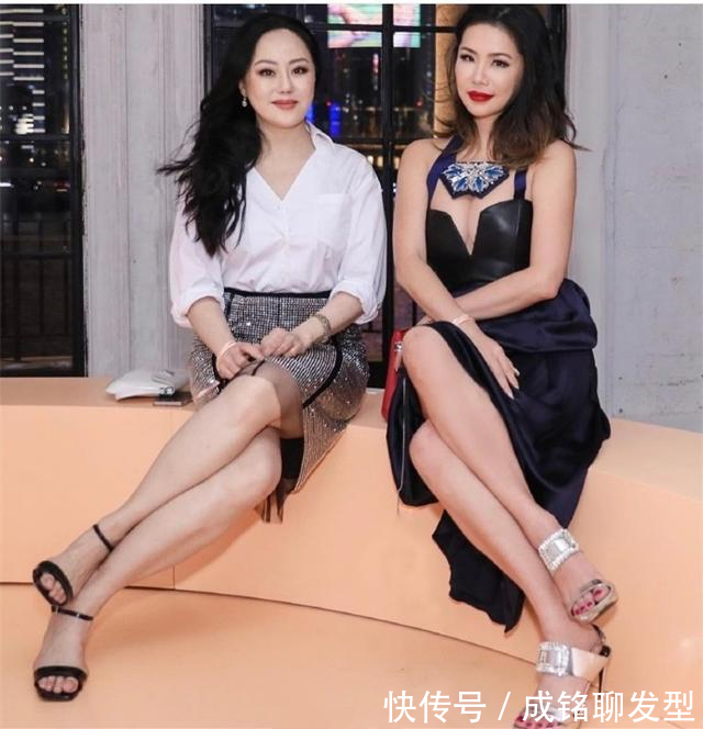 针织衫|章小蕙真是时髦精,穿衣打扮雍容华贵不失名媛范,一点都不像58岁