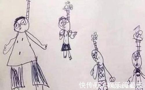 孩子|孩子画全家福作业，老师怀疑有心理问题，宝妈：老师您看错了