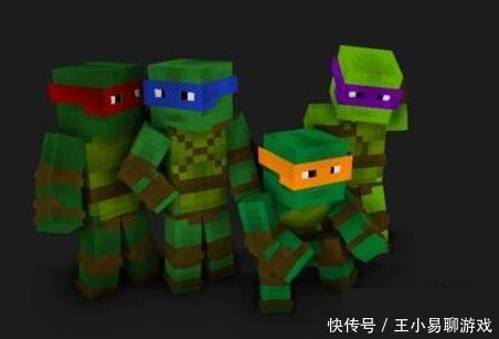 MC玩家|我的世界:MC不好玩?老玩家:忍者神龟见过没?这是MC版的!