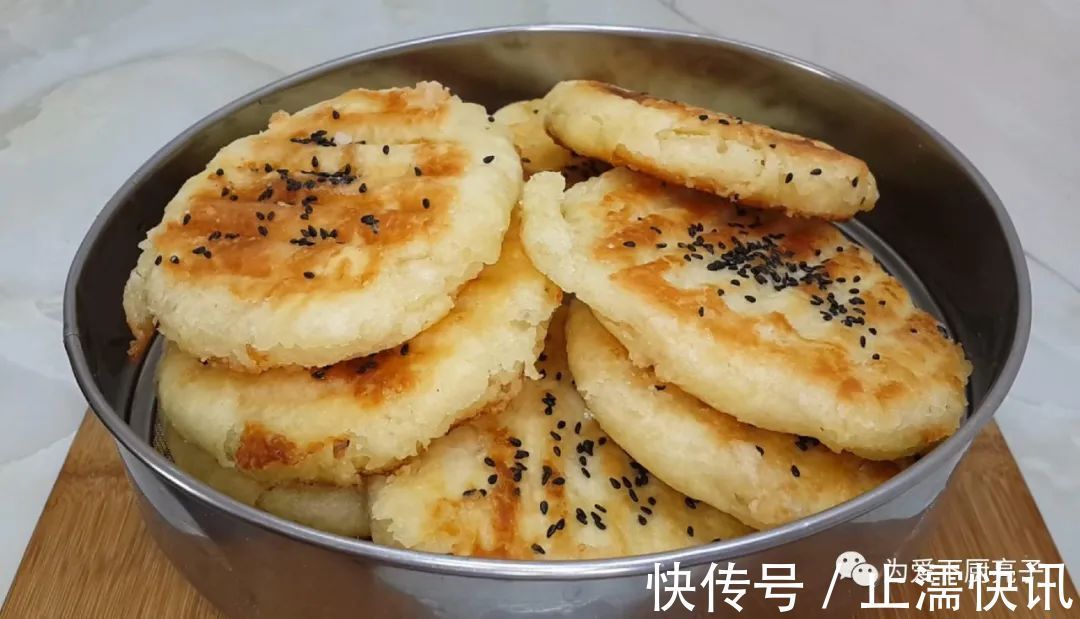香酥|家常小糖饼的做法,教你配方比例,个个香酥又掉渣,真的太好吃了