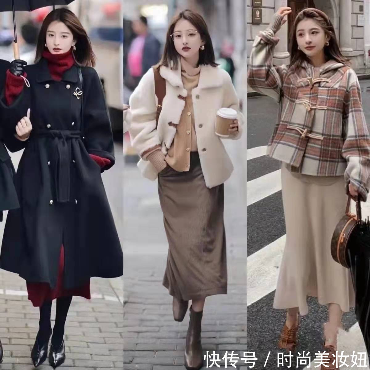 优雅|真正优雅的女生,冬季穿衣都很简约,看似普通却越看越耐看