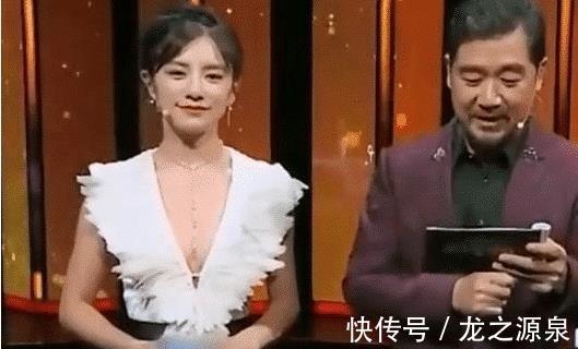 张国立|女主持人穿衣失误,少穿一件衣服,张国立硬是1小时目不斜视!