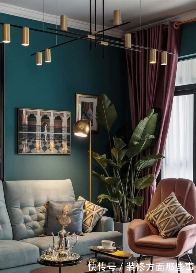 原木风|93平混搭风三居室,将原木风厨房融合到了设计中