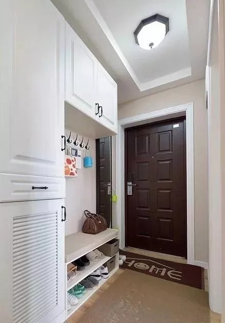 全屋|乔迁新房,一进门就被玄关迷住,全屋简美风格真心漂亮,晒晒!