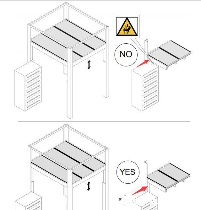 小户型|国外小户型都流行升降床,白天夜晚随意切换功能,一地还能两用!