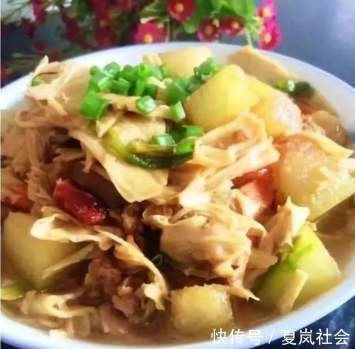 肉末|冬瓜多吃清热降火,和腐竹绝配,味道可口特好吃!
