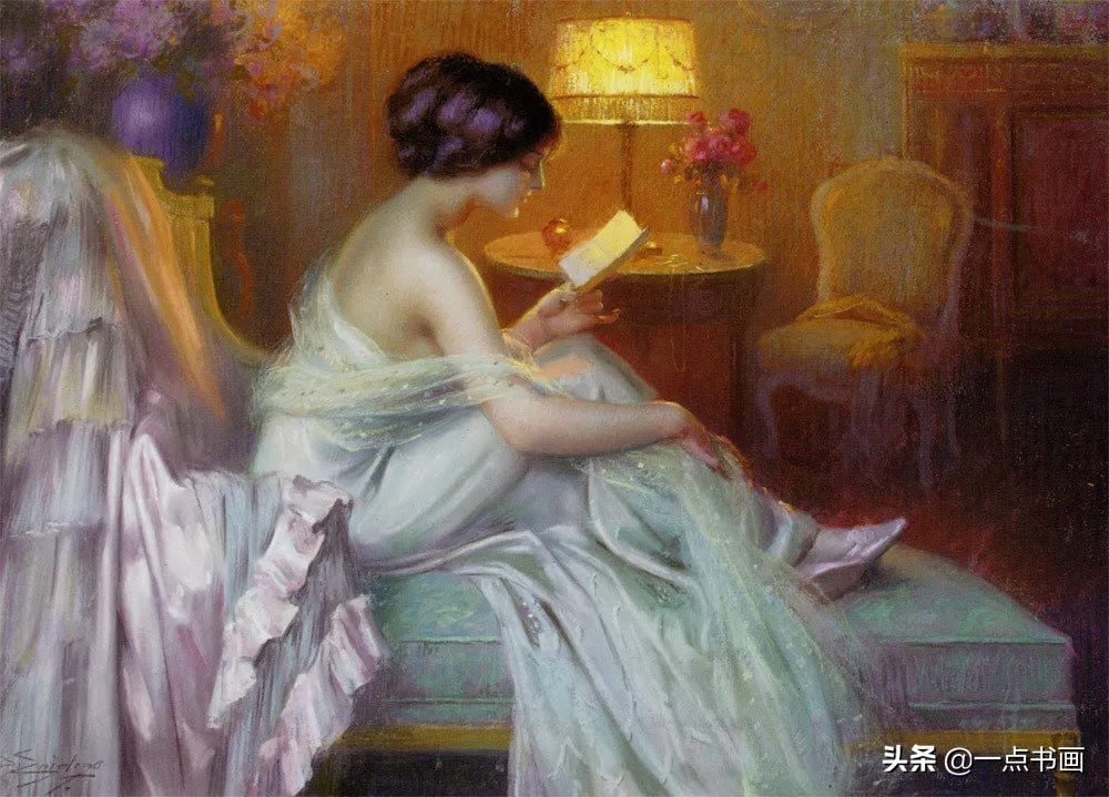 精致@他笔下的女子细腻精致,光泽诱人