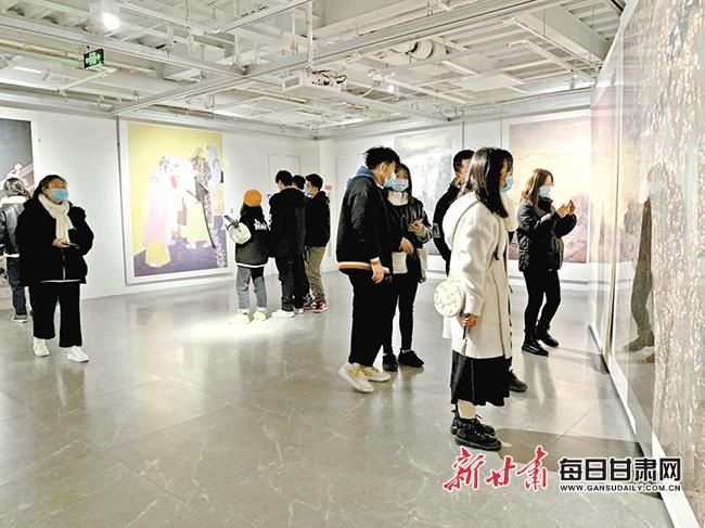  开幕|第四届“朝圣敦煌”全国美术作品展（兰州展）开幕