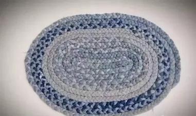 教程|家里的旧牛仔,不用扔,巧利用改造成地毯,美观又实用!附教程