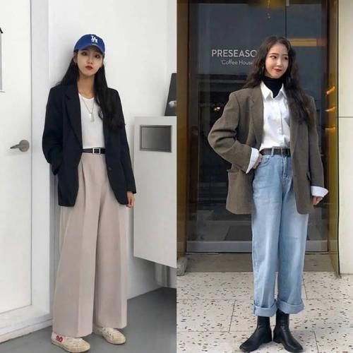 这14套不挑人的早春时髦穿搭，清新简约的组合，让你气质美出尘