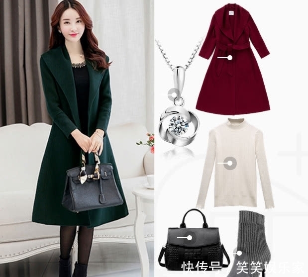 冬季|冬季拒绝臃肿的搭配之一:毛衣配大衣,做个“灵动”的时髦精