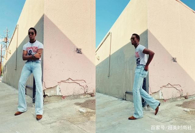 t恤|黑人时尚模特走红网络，复古时尚风引人注目，还获评最佳着装奖