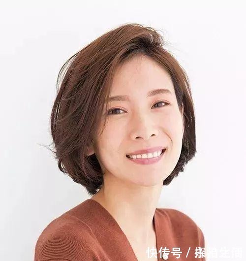 女士|日本主妇分享，适合40岁+女士的气质短发，优雅且好看