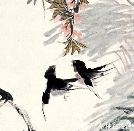 笔法&任伯年笔下的小写意鸟儿