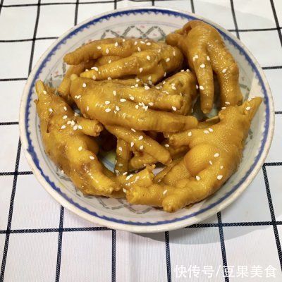 鸡脚|超经典的盐焗鸡脚在家也能做
