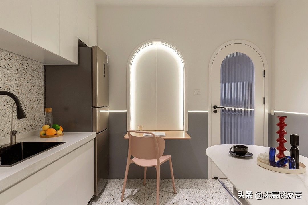 沐宸|看老破小如何“脱胎换骨”？重装34平小家，有三室有阅读区，惊艳