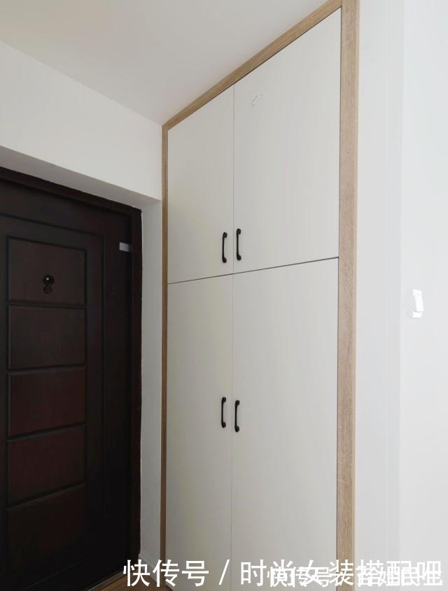 储物空间|52平小户型,竟有三分之二的储物空间,一家四口住着简单又温馨!