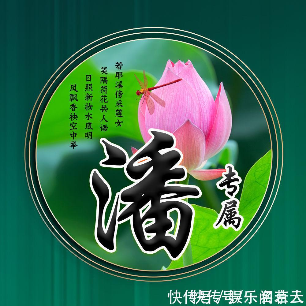 世人大!用你的姓氏当头像,20张唯美荷花大气图片,中国风华丽登场