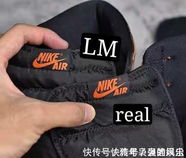 real 猪肉贵了?猪油AJ却便宜了!AJ1猪油扣碎3.0真假对比,细节讲解