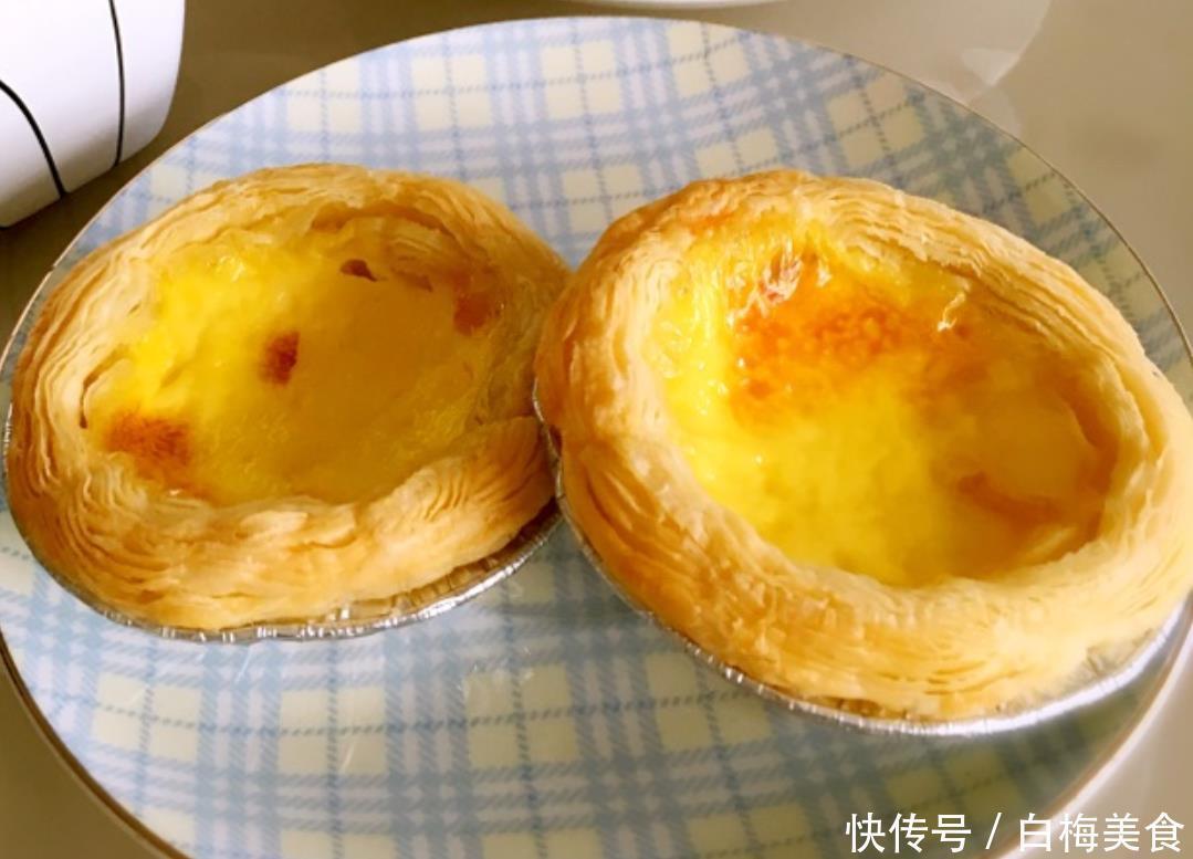 教你不用淡奶油做蛋挞,做法用料都超简单,想吃不用出去买了