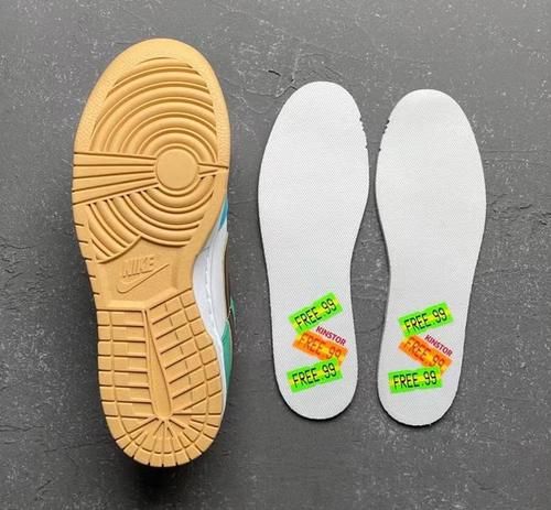Nike Dunk Low “ Free 99 ” 最新细节照曝光！不对称鸳鸯设计吸睛度爆棚！
