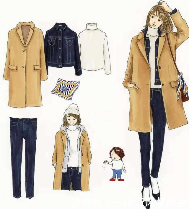 会穿&不会穿,全凭一颗心!优衣库基本款“手绘穿搭”,值得收藏