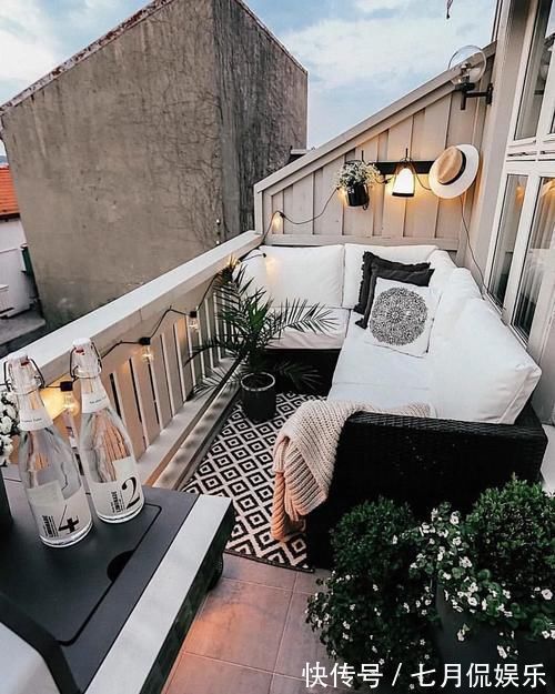闲人|这样的阳台,那院子我也不换,美得太过分,今生只做个闲人了!