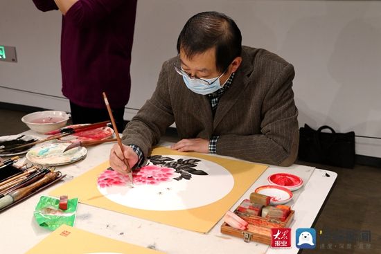 书画家&日照书画家创作捐赠笔会