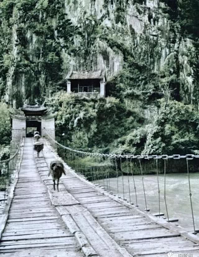 云南旧影1938年，保山腾冲丽江古城