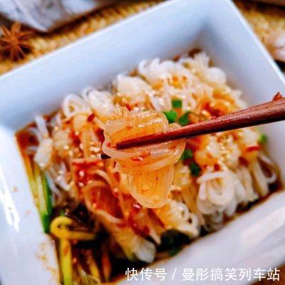 香辣|3块钱搞定一道香辣凉拌魔芋丝，不仅下饭还有有营养