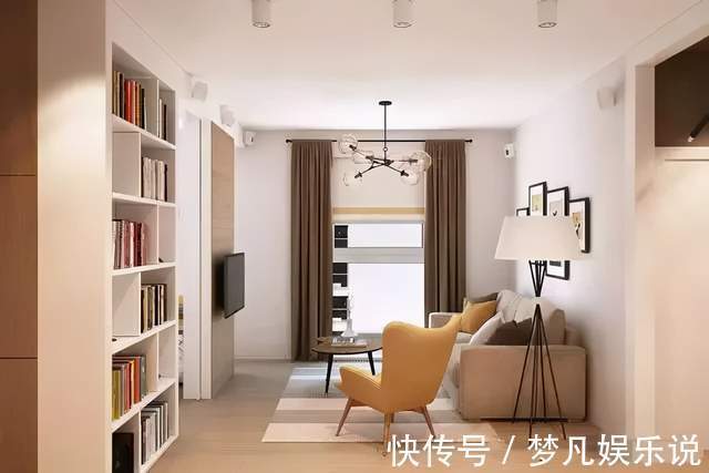 室内装修|65平米的小两房，室内装修实用又温馨，干湿分区的设计很棒