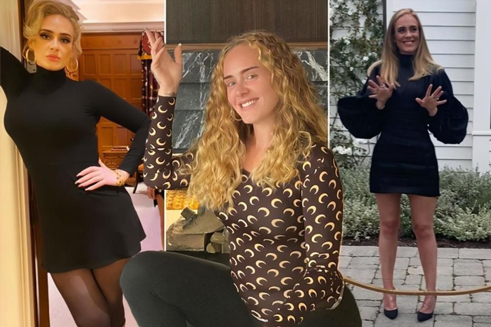  惹眼|英国歌手阿黛尔主持节目，秀美式发音，减重88斤大波浪发型惹眼