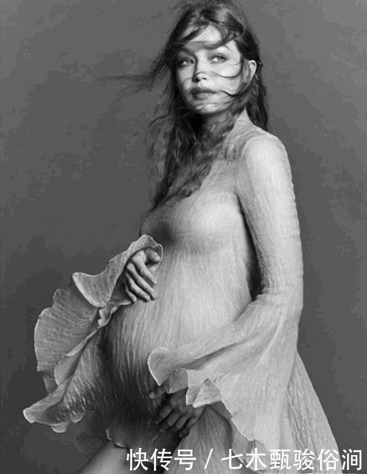 社交平台|吉吉·哈迪德超模怀孕了最美孕妇照,感觉就只是肚子大了点