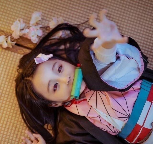 動漫|不同年齡階段Cos禰豆子到底有啥區別三歲版禰豆子萌化所有人