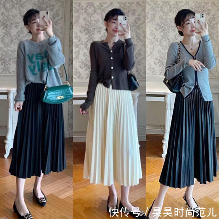 横向 小个子入秋的显高穿搭,这6种裙子的搭配方式,轻松显瘦更显高挑