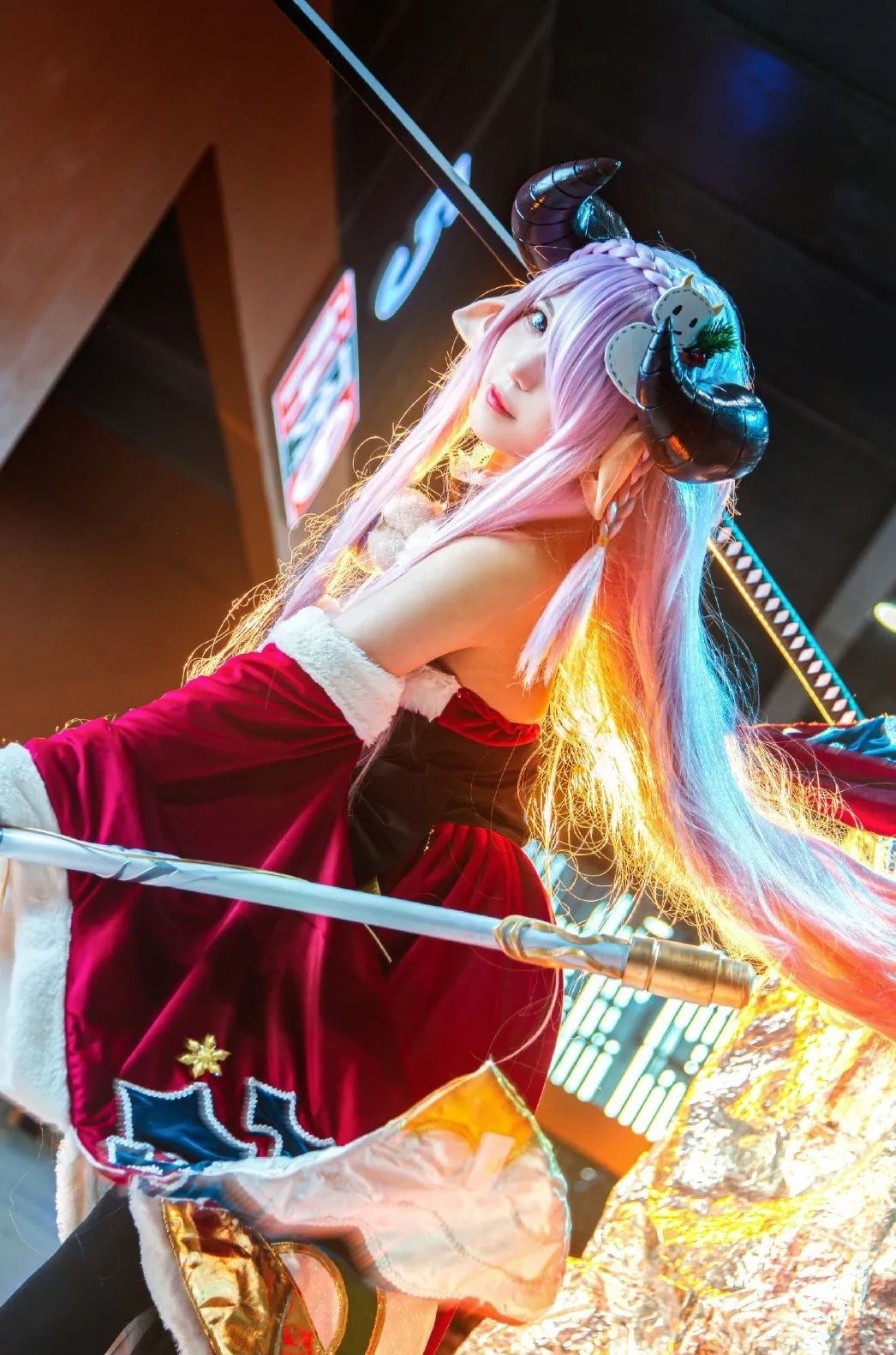 娜鲁梅亚|cos:碧蓝幻想娜鲁梅亚cos正片@空鸢子