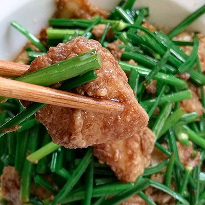 韭菜苔|韭菜苔炒龙利鱼