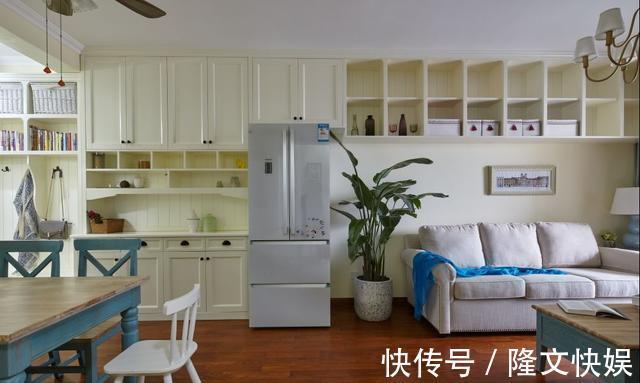 邻居|老公只是在客厅打了一排柜子,邻居都拍照参考,装修师傅也夸聪明