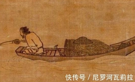 寒江独钓图#南宋的一幅画,画船不画水却被称为神作?放大10倍后看出其中奥妙
