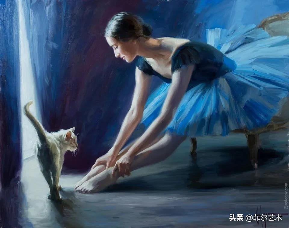 哈巴罗夫斯克&犹如花朵绽放,美得让人难忘~俄罗斯画家人物油画作品欣赏